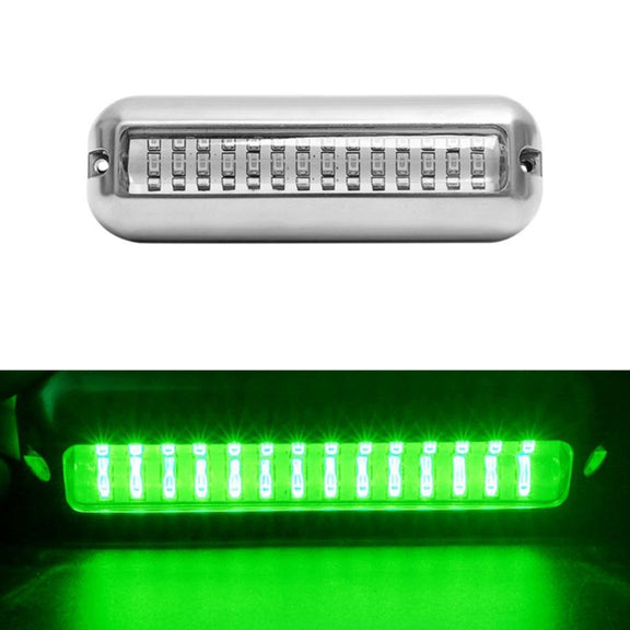 MK-042 Ship / Yacht 10-30V 42LEDs Water-resistant Stainless Steel Underwater Light (Green Light)