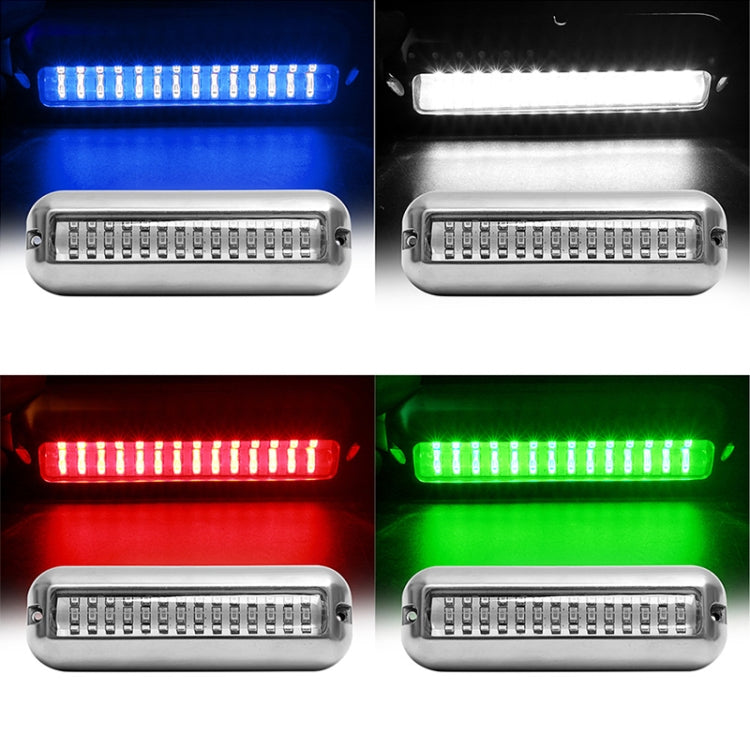 MK-042 Ship / Yacht 10-30V 42LEDs Water-resistant Stainless Steel Underwater Light (White Light)