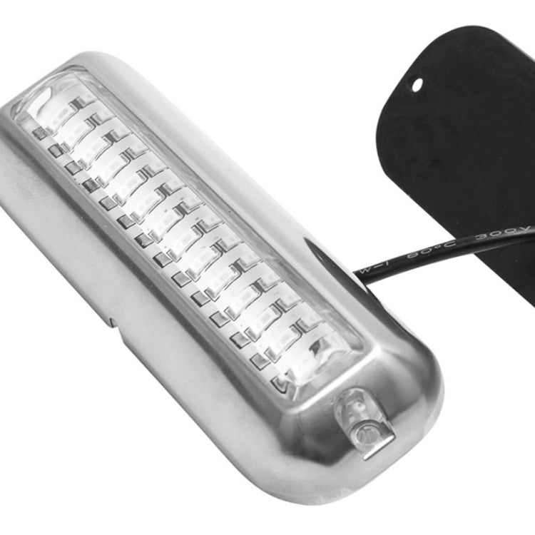 MK-042 Ship / Yacht 10-30V 42LEDs Water-resistant Stainless Steel Underwater Light (Blue Light)