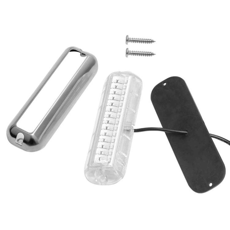 MK-042 Ship / Yacht 10-30V 42LEDs Water-resistant Stainless Steel Underwater Light (White Light)