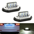 2 PCS MK-257 Car Van Bus Trailer LED Taillight Side Light 12-30V 6LEDs License Plate Light (Silver) - Arrow Turn Lights by PMC TechLife | Online Shopping South Africa | PMC TechLife | Buy Now Pay Later Mobicred