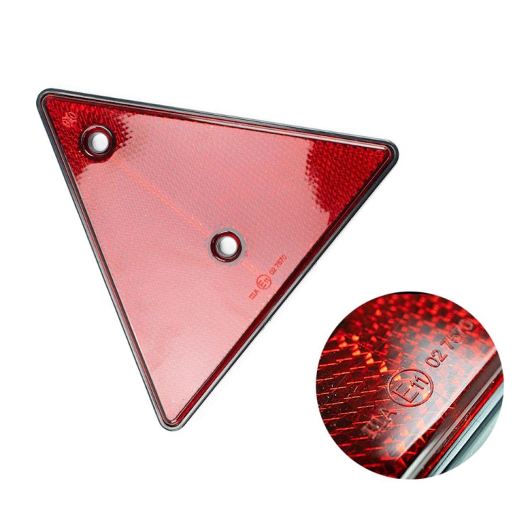 5 PCS MK-292 Trucks Trailers RV IP67 Water-resistant Triangular Red Reflector