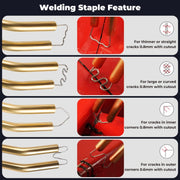 70W Hot Stapler Plastic Welding Machine Car Bumper Repair Kit Plier, US Plug