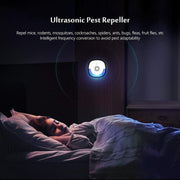 Ultrasonic Outdoor Animal Repellent, EU Plug