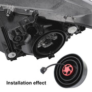 1 Pair C-1 Universal Headlight Soft Silicone Dust Cover