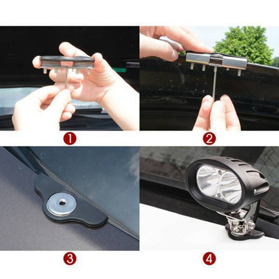 Y-005 Pair Universal LED Strip Light Mounting Bracket