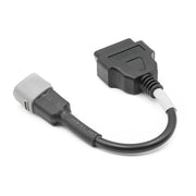 Motorcycle OBD 16PIN Female to 6PIN Connector Cable for Suzuki