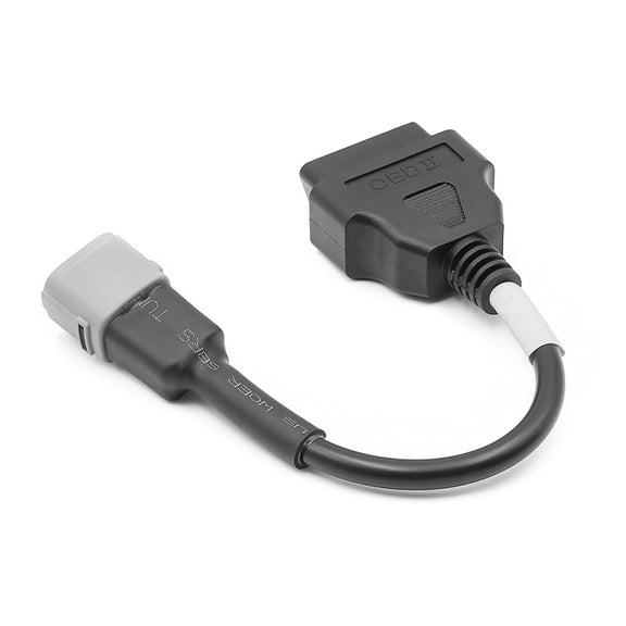 Motorcycle OBD 16PIN Female to 6PIN Connector Cable for Suzuki