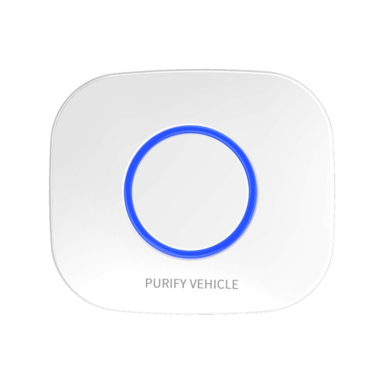 MC-CZ00 Car Negative Ion Smart USB Air Purifier(White)