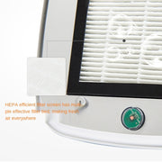 XJ-005 Car Solar Energy Negative Ion Smart USB Air Purifier (Black)