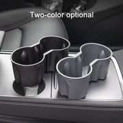SHUNWEI SD-1054 Car Water Cup Holder for Tesla Model 3 / Y 2021-2022(Black)