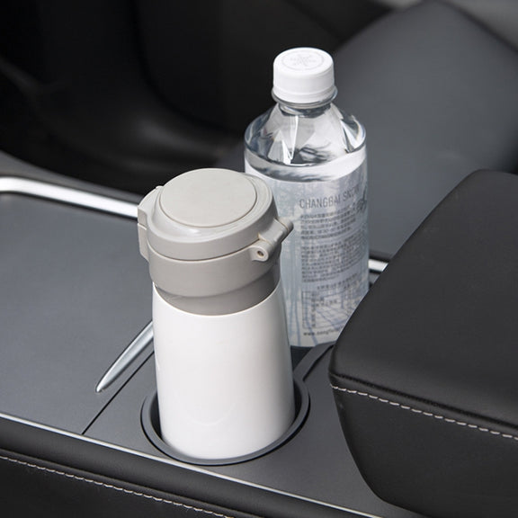 SHUNWEI SD-1054 Car Water Cup Holder for Tesla Model 3 / Y 2021-2022(Black)