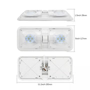 12V 48LEDs RV Camper Boat Ceiling Dome Light Spotlight
