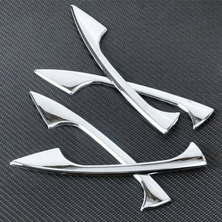 Car Electroplated Side Door Handle Cover for Mercedes-Benz GLK Gl Ml A B C E Class 2011-2014
