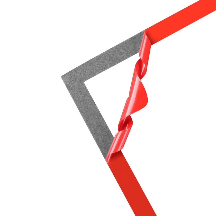 For Honda CRV 2007-2011 Carbon Fiber Car Handheld Box Panel Frame Decorative Sticker,Left and Right Drive Universal (Red)