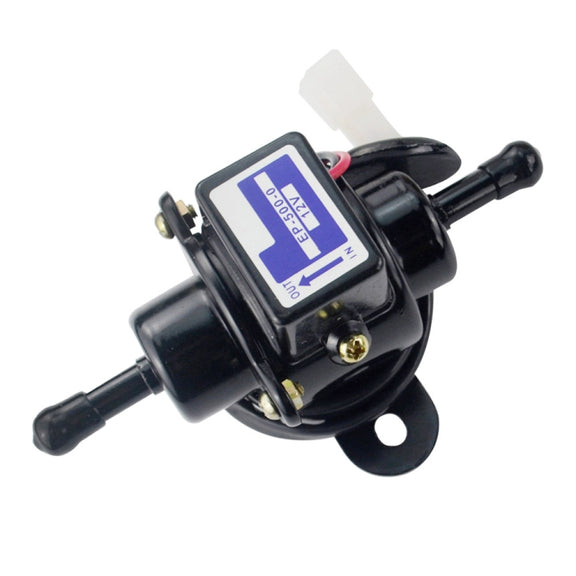 EP-500-0 12V Car modification Electric Fuel Pump (Black)