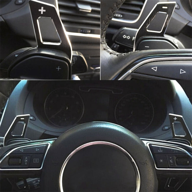 Car Modification Aluminum Paddle Shift Extensions for Audi A3 2013-2016 Steering Wheel Gear Shifters