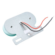 2 PCS 24V 12LED Car Oval Side Lamp (White Light)