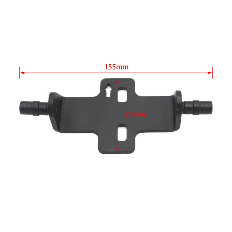 For BMW R1200GS R1250G R1250RT Motorcycle Seat Lowering Adjustment Bracket (Silver)