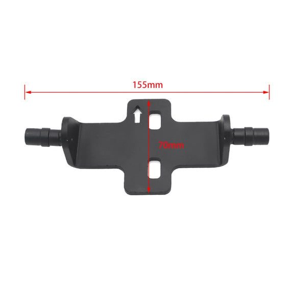 For BMW R1200GS R1250G R1250RT Motorcycle Seat Lowering Adjustment Bracket (Silver)