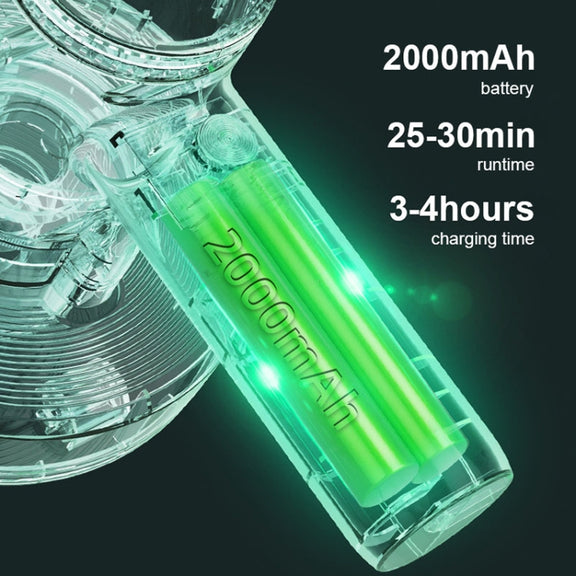 ST-6643 Car Wireless Handheld Vacuum Cleaner(Green)