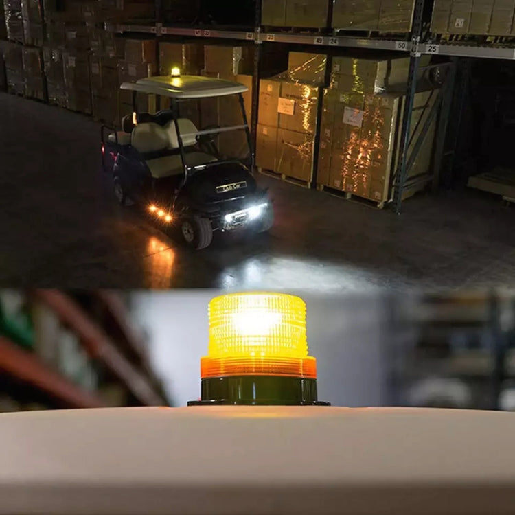 Car Solar Charging Warning Light (White)