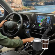 Car Beverage Rack Water Cup Mobile Phone Holder, Green