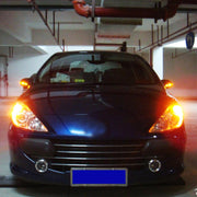 10pcs 1156 DC12V 1.2W Car Turn Signal Light (Yellow Light)