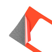 2 PCS Set for Honda CRV 2007-2011 Carbon Fiber Car Central Control Card Box Panel Decorative Sticker, Left Drive (Red)