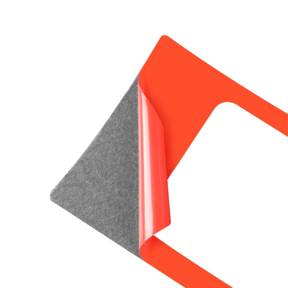 2 PCS Set for Honda CRV 2007-2011 Carbon Fiber Car Central Control Card Box Panel Decorative Sticker, Left Drive (Red)