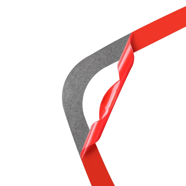 2 PCS Set  for Honda CRV 2007-2011 Carbon Fiber Car Front Reading Light Panel Decorative Sticker,Left and Right Drive Universal (Red)