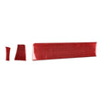 Car Carbon Fiber Central Control Panel Decorative Sticker for Porsche Macan 2014-2021, Left Drive(Red) - Car Interior Mouldings by PMC TechLife | Online Shopping South Africa | PMC TechLife | Buy Now Pay Later Mobicred