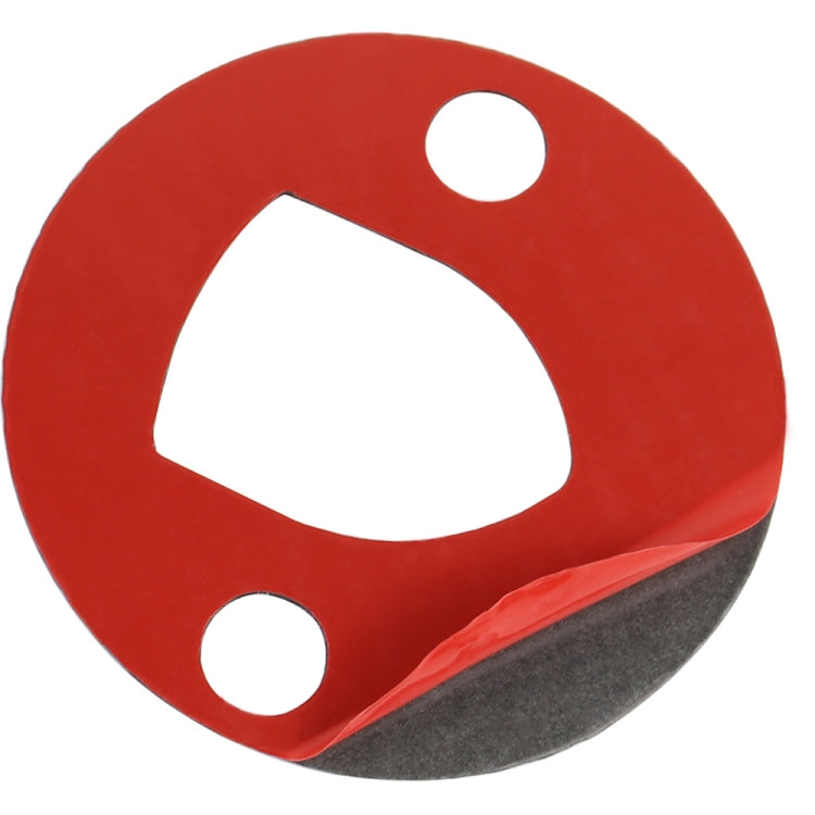 Car Carbon Fiber Steering Wheel Decorative Sticker for Porsche Macan 2014-2021, Left and Right Drive Universal (Red)
