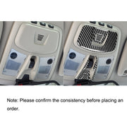 Car Carbon Fiber Reading Light B Decorative Sticker for Volvo XC90 2003-2014, Left and Right Drive Universal