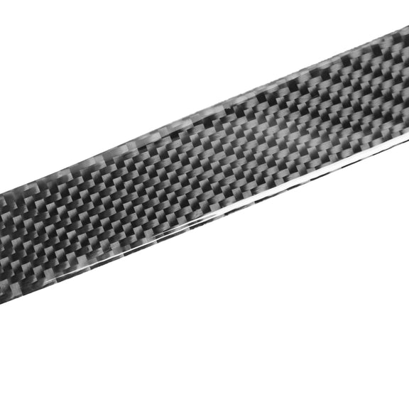 2 PCS / Set Carbon Fiber Car Lamp Eyebrow Decorative Sticker for BMW E39 1997-2003, Drop Glue Version