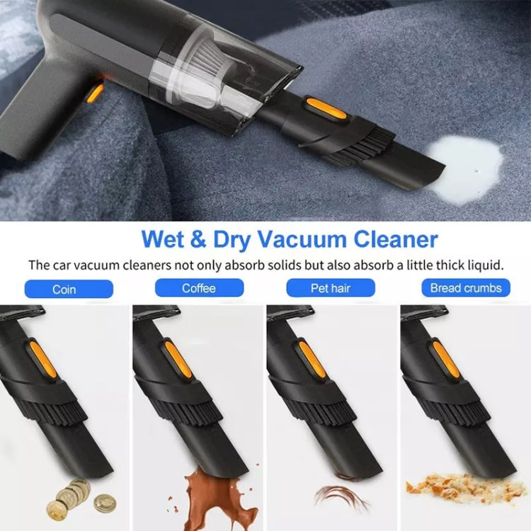 Car Portable Handheld Powerful Vacuum Cleaner Style: Wired(Green)