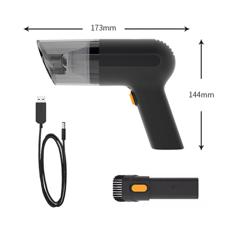 Car Portable Handheld Powerful Vacuum Cleaner Style: Wireless (Green)