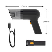Car Portable Handheld Powerful Vacuum Cleaner Style: Wireless (Green)