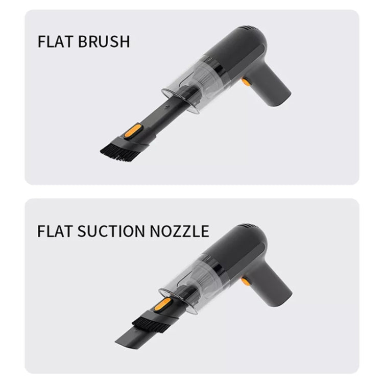 Car Portable Handheld Powerful Vacuum Cleaner Style: Wireless (Green)