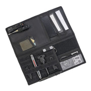 Car Sun Visor Storage Bag Glasses Frame Bill Clip (Black)