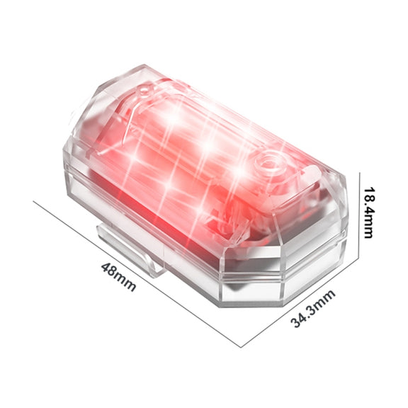 Motorcycle Super Water-resistant Multi-Mode Strobe Light with Wireless Remote Control