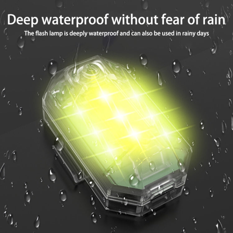 Motorcycle Super Water-resistant Multi-Mode Strobe Light with Wireless Remote Control