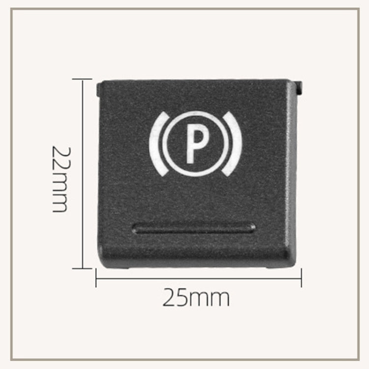 For BMW 7 Series Auto Parking Switch Cover Handbrake P Key Button 6131 6949 933-1