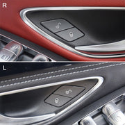 For Mercedes-Benz E-Class 2016-2021 Left Driving Car Right Side Door Lock Switch Buttons 2059055251(Red)