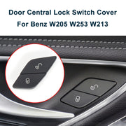 For Mercedes-Benz E-Class 2016-2021 Left Driving Car Left Side Door Lock Switch Buttons 2059055251 (Black)