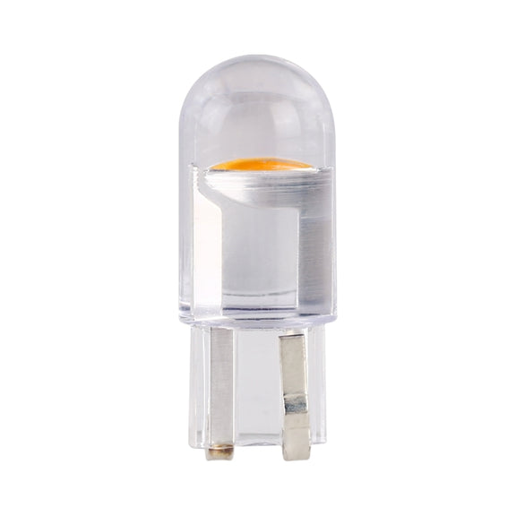 50pcs T10 DC24V / 0.36W / 0.03A Car Clearance Light COB Lamp Beads (Yellow Light)