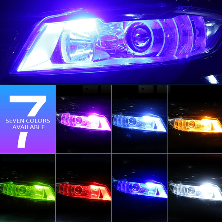 4pcs T10 DC12V /  0.84W / 0.07A / 150LM Car Clearance Light 5LEDs SMD-3030 Lamp Beads with lens (White Light)