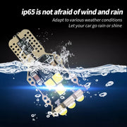 4pcs T15 DC12V / 1.5W / 0.13A / 540LM Car Decoding Reversing Light 9LEDs SMD-3030 Lamp Beads