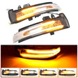 1 Pair For Mercedes-Benz A Class W176 2013-2017 Car Dynamic LED Turn Signal Light Rearview Mirror Flasher Water Blinker (Transparent) - Arrow Turn Lights by PMC TechLife | Online Shopping South Africa | PMC TechLife | Buy Now Pay Later Mobicred