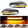 1 Pair For Dodge Ram 1500 2009-2018 Car Dynamic LED Turn Signal Light Rearview Mirror Flasher Water Blinker (Transparent Black) - Arrow Turn Lights by PMC TechLife | Online Shopping South Africa | PMC TechLife | Buy Now Pay Later Mobicred